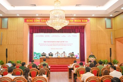 Toàn cảnh hội thảo. (Ảnh: THẾ ĐẠI)