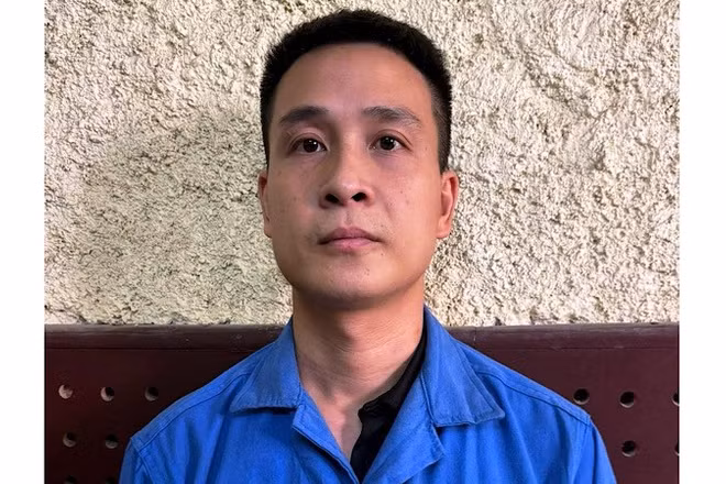 Đối tượng Bùi Thanh Long. (Ảnh Công an Hải Phòng)