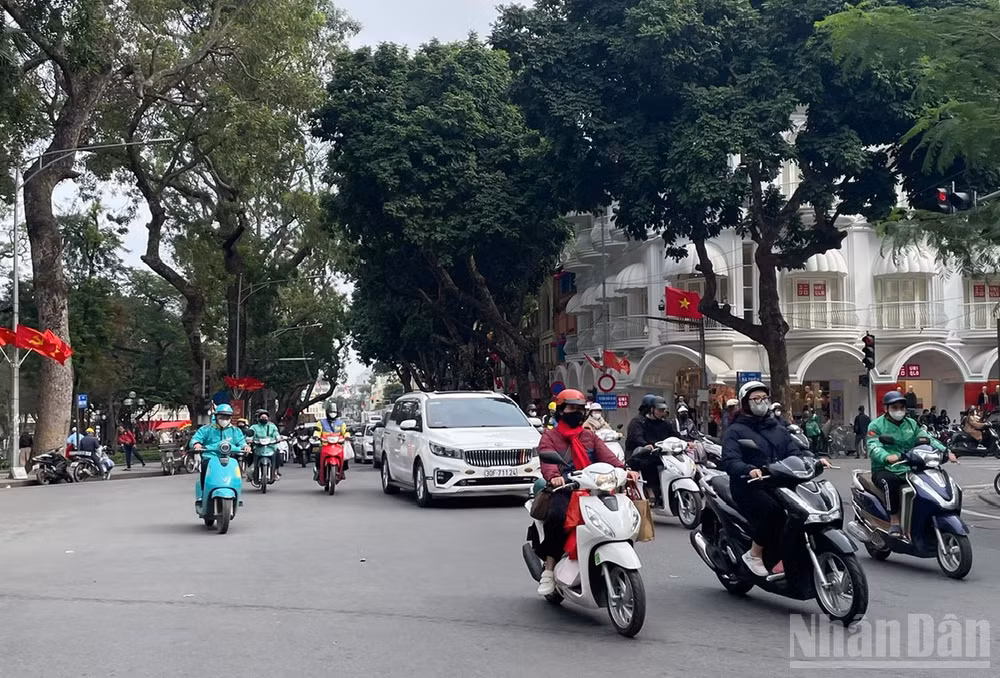 Dự báo khu vực Hà Nội có mưa nhỏ vài nơi, trời rét. (Ảnh minh họa: Đ.T)