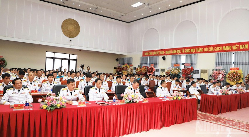 Đại biểu dự Đại hội. (Ảnh: ĐÌNH TĂNG) ndo_br_hquan3.jpg