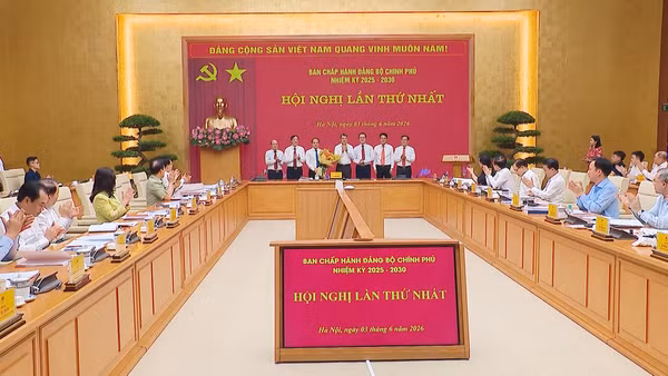 [Video] Thủ tướng Lê Minh Hưng chủ trì Hội nghị Ban Chấp hành Đảng bộ Chính phủ