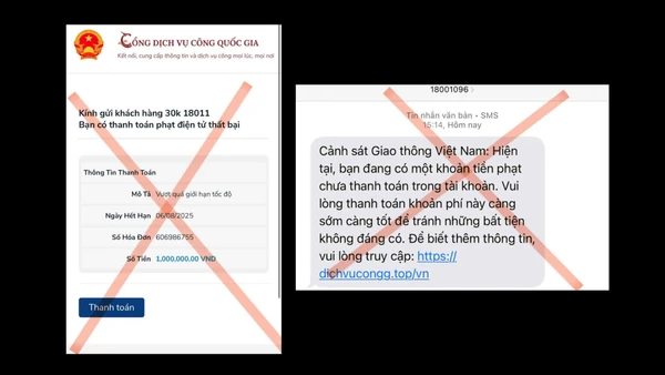 [Video] Công an TP Hà Nội cảnh báo thủ đoạn lừa đảo qua tin nhắn phạt nguội 