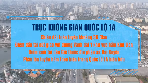 [Video] Hà Nội khởi công dự án mở rộng Quốc lộ 1A lên 10 làn xe, rộng 90m