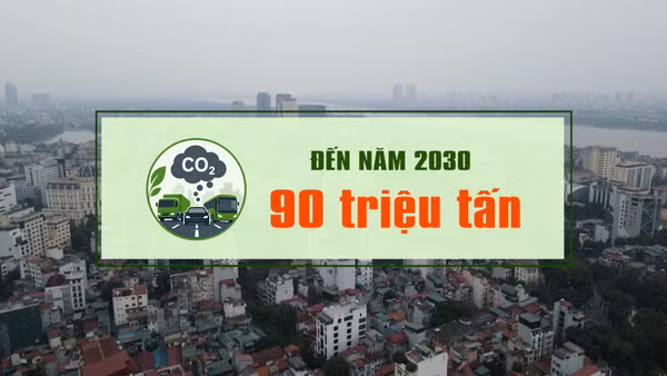 [Video] Dự báo đến năm 2030, ngành vận tải có thể phát thải 90 triệu tấn CO2