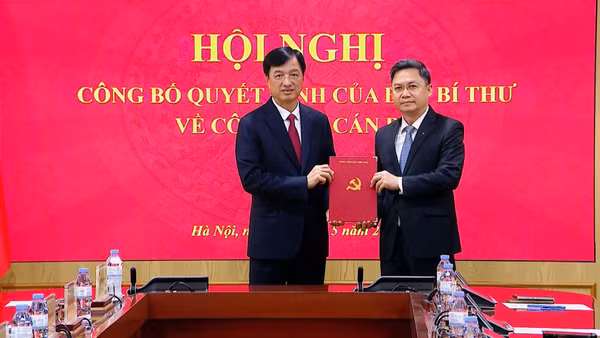 [Video] Bổ nhiệm Tân Phó Trưởng Ban Tổ chức Trung ương