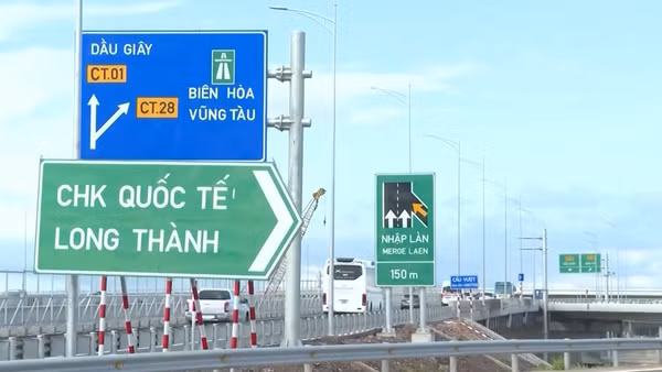 [Video] Mở nút giao Long Thành kết nối với đường cao tốc Biên Hòa - Vũng Tàu từ tối nay 24/5 