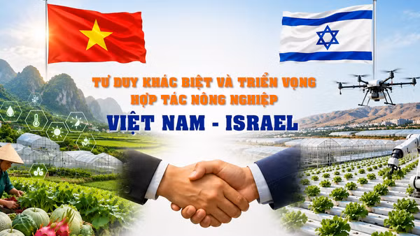 [Video] Tư duy khác biệt và triển vọng hợp tác nông nghiệp Việt Nam - Israel 