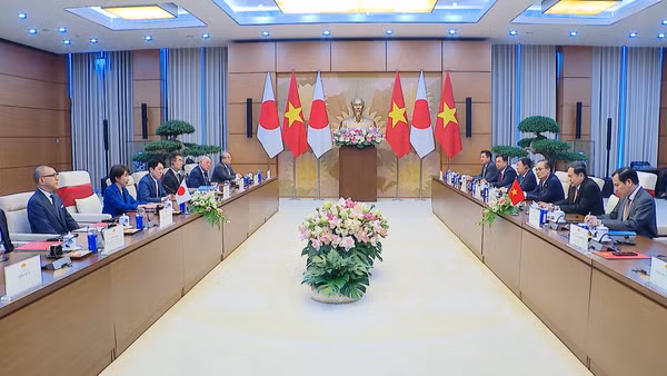 [Video] Chủ tịch Quốc hội Trần Thanh Mẫn hội kiến Thủ tướng Nhật Bản Takaichi Sanae