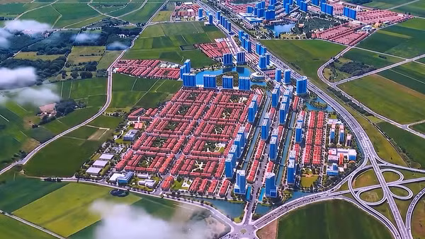 [Video] Hà Nội giao hơn 1,5 triệu m² đất triển khai Khu đô thị đa mục tiêu tại xã Thư Lâm