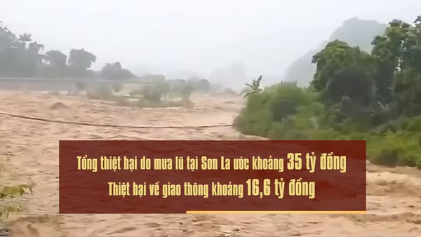 [Video] Mưa lũ tại Sơn La gây thiệt hại hơn 35 tỷ đồng 