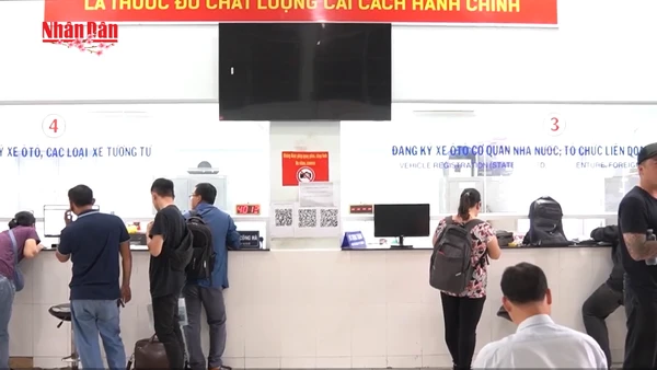 [Video] Bắt đầu cấp chứng nhận đăng kiểm phương tiện điện tử từ 1/3 