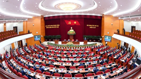 [Video] Khai mạc Hội nghị lần thứ 2 Ban Chấp hành Trung ương Đảng khóa XIV