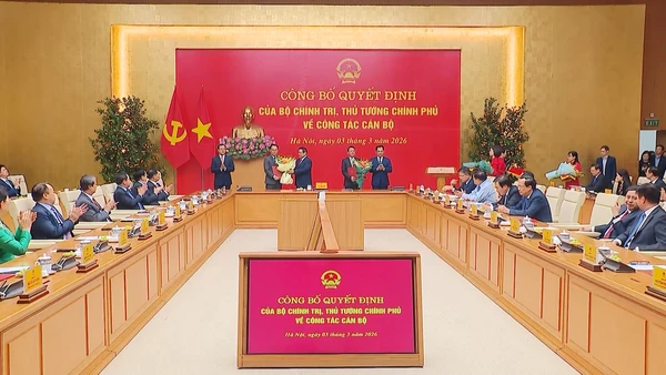 [Video] Điều động, bổ nhiệm lãnh đạo Đảng uỷ Chính phủ và 4 bộ, cơ quan