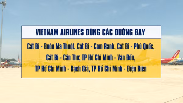 [Video] Nhiều hãng bay, đường bay sẽ thực hiện cắt giảm từ hôm nay (1/4)