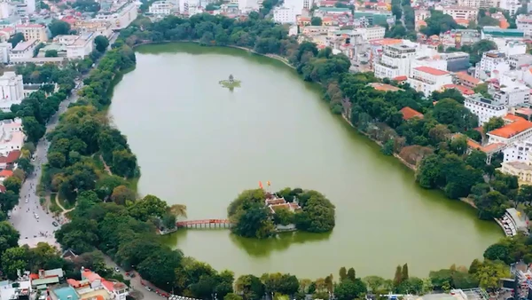 [Video] Đề xuất cải tạo Tháp Rùa, xây thêm biểu tượng đô thị ở Hà Nội