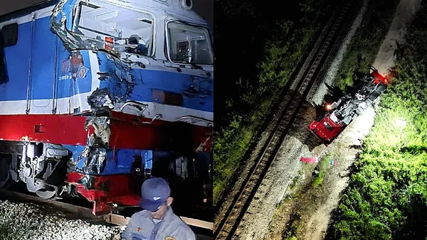 [Video] Tàu SE8 “xé toạc” xe tải: Tài xế cố tình vượt rào khi cần chắn đã hạ