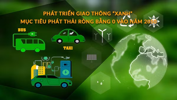 [Video] Phát triển giao thông “xanh”: Hướng đến mục tiêu phát thải ròng bằng 0 vào năm 2050