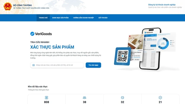 [Video] Hệ thống truy xuất nguồn gốc hàng hóa bắt đầu vận hành từ ngày 23/12