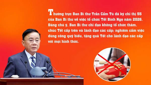 [Video] Không tổ chức thăm, chúc Tết cấp trên và lãnh đạo các cấp