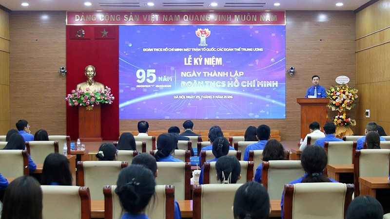 Toàn cảnh buổi lễ.