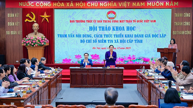 Toàn cảnh buổi hội thảo.