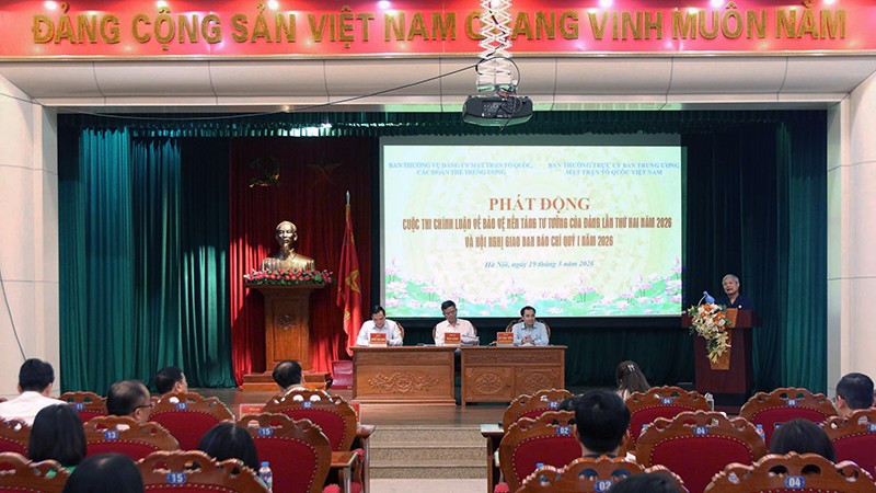 Toàn cảnh Lễ phát động Cuộc thi.