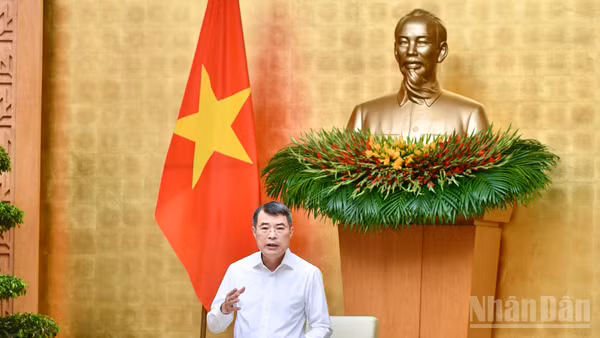 Thủ tướng Chính phủ Lê Minh Hưng chủ trì Phiên họp Chính phủ chuyên đề xây dựng pháp luật tháng 9/2026. (Ảnh: THANH GIANG)