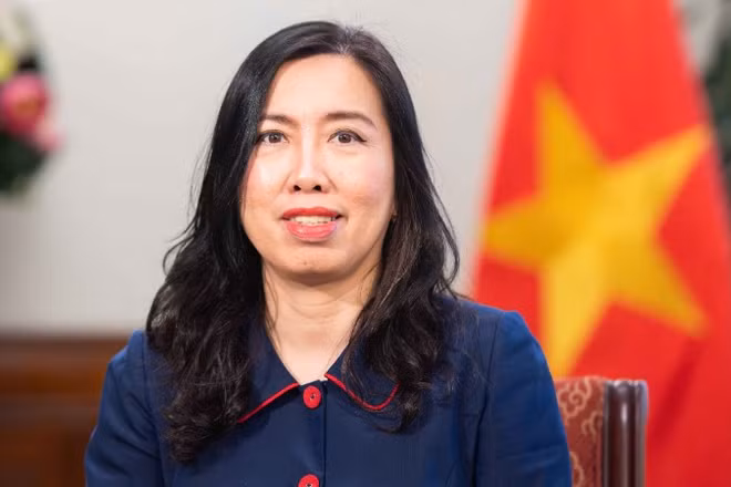 Thứ trưởng Ngoại giao Lê Thị Thu Hằng. (Ảnh: Báo Thế giới và Việt Nam)