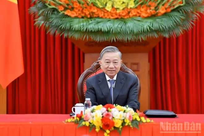 Tổng Bí thư Tô Lâm. (Ảnh: ĐĂNG KHOA)