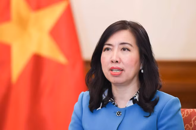 Thứ trưởng Ngoại giao Lê Thị Thu Hằng. (Ảnh: Báo Thế giới và Việt Nam)