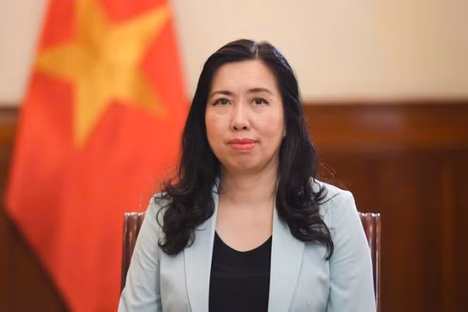 Thứ trưởng Ngoại giao Lê Thị Thu Hằng. (Ảnh: Báo Thế giới và Việt Nam)