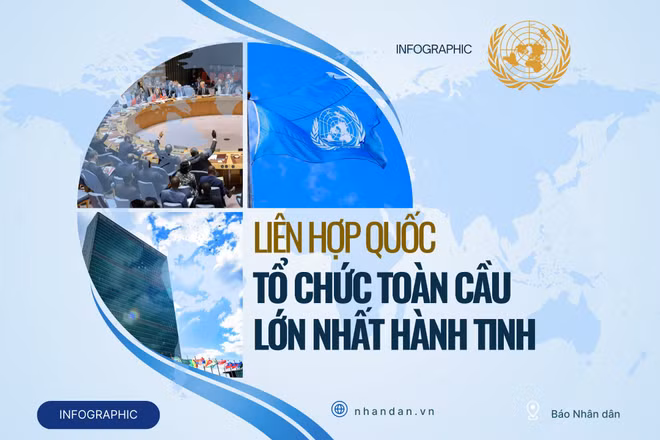 [Infographic] Liên hợp quốc – ngôi nhà chung của 193 quốc gia thành viên