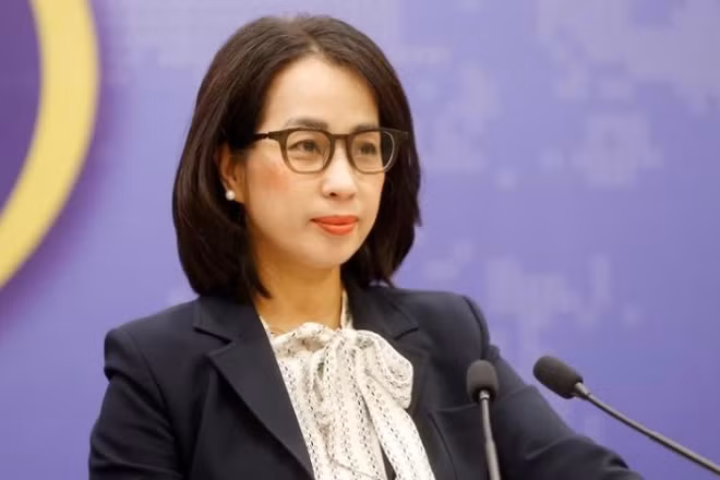 Người phát ngôn Bộ Ngoại giao Việt Nam Phạm Thu Hằng. (Ảnh: Bộ Ngoại giao)
