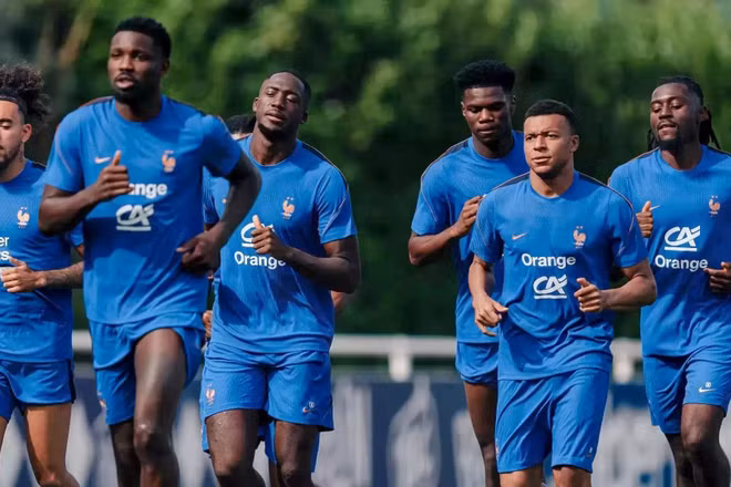 Đội tuyển quốc gia Pháp hội quân tại Clairefontaine để chuẩn bị cho World Cup 2026. (Nguồn: Liên đoàn Bóng đá Pháp)