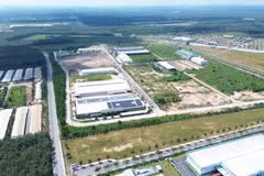 Cụm Công nghiệp Nam Hà thu hút nhiều nhà đầu tư. (Ảnh: QUÝ NGỌC)