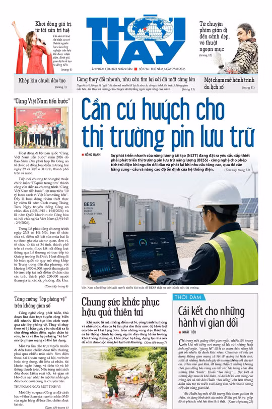 BÁO THỜI NAY SỐ 1734