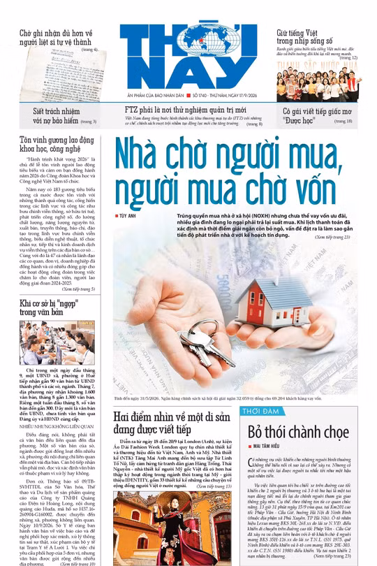 BÁO THỜI NAY SỐ 1740