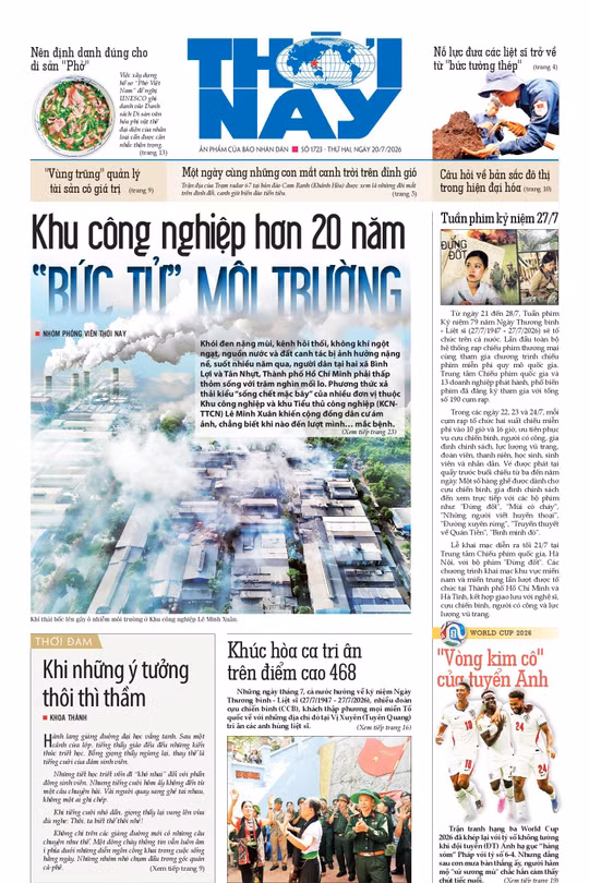 BÁO THỜI NAY SỐ 1723