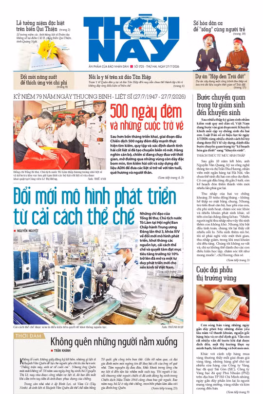 BÁO THỜI NAY SỐ 1725