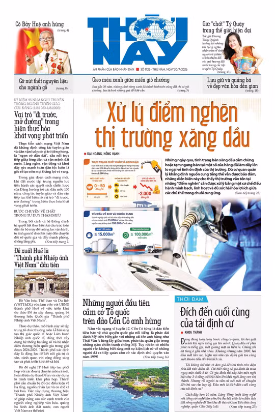 BÁO THỜI NAY SỐ 1726