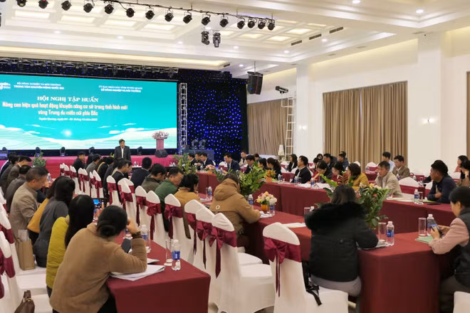 Toàn cảnh lớp tập huấn.