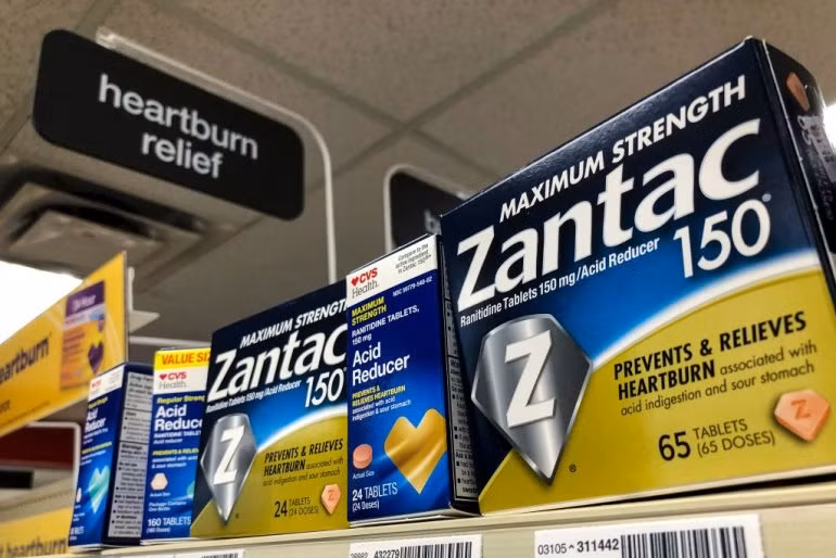 GSK thu hồi loại thuốc chống ợ hơi phổ biến Zantac trên toàn thế giới (Ảnh: Gettyimage)