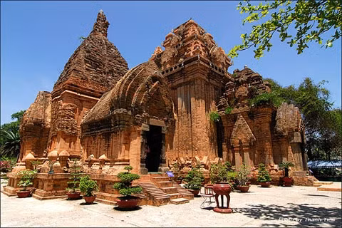Thánh địa Mỹ Sơn. (Ảnh: canthotv.vn)