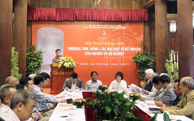 Hội thảo khoa học "Thượng thư Đông các Đại học sĩ Đỗ Nhuận - Con người và sự nghiệp".