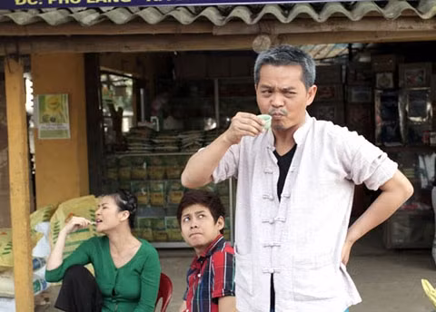 Diễn viên Trung Hiếu trong Làng ma - 10 năm sau.
