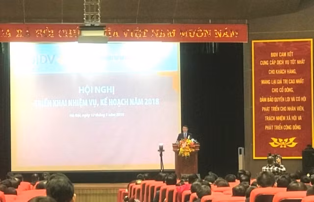 Thống đốc Ngân hàng Nhà nước Việt Nam Lê Minh Hưng phát biểu chỉ đạo tại Hội nghị.