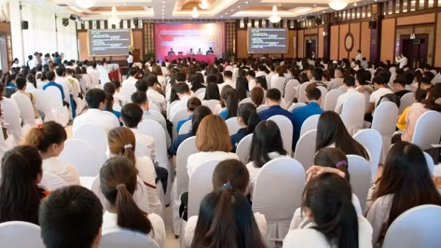Hơn 600 đại biểu tham dự Diễn đàn “Khởi nghiệp đổi mới sáng tạo”.