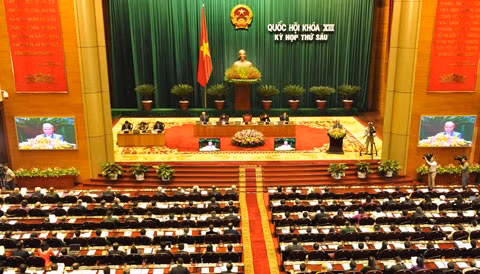 Quốc hội thông qua Luật Đất đai sửa đổi