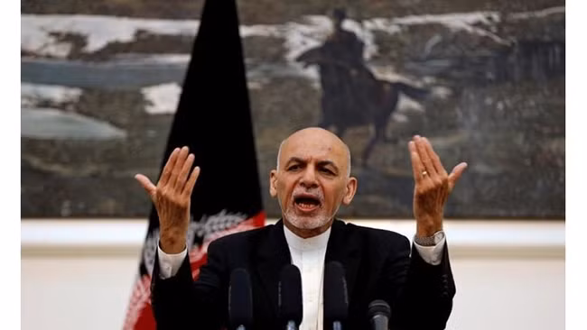 Tổng thống Afghanistan Ashraf Ghani. Ảnh: Reuters.
