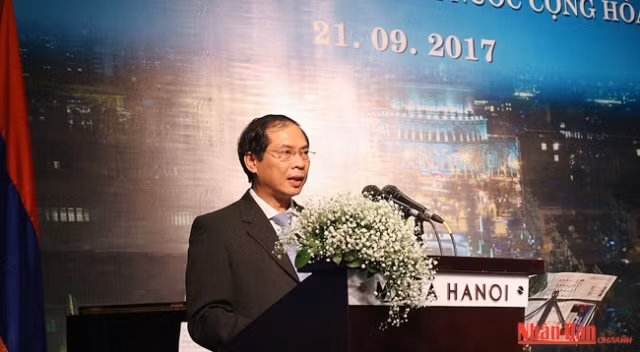 Ông Bùi Thanh Sơn, Thứ trưởng Bộ Ngoại giao, Chủ nhiệm Ủy ban. (Ảnh: NGỌC TOÀN)